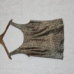 Victoria's Secret Vintage Y2K Animal Print Victoria's secret Camisole Top Medium